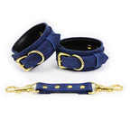 NAUGHTY TOYS Premium Collection Ankle Restraints GOLD BLUE - image 3