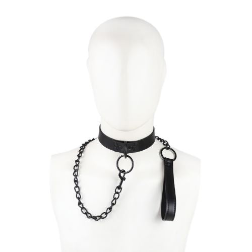 Naughty Toys Dark Collar with Leash - image 2