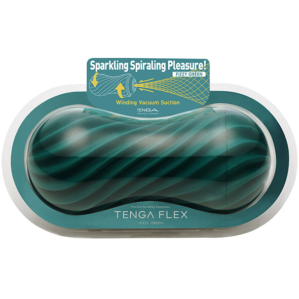 Tenga Flex II Fizzy Green masturbator