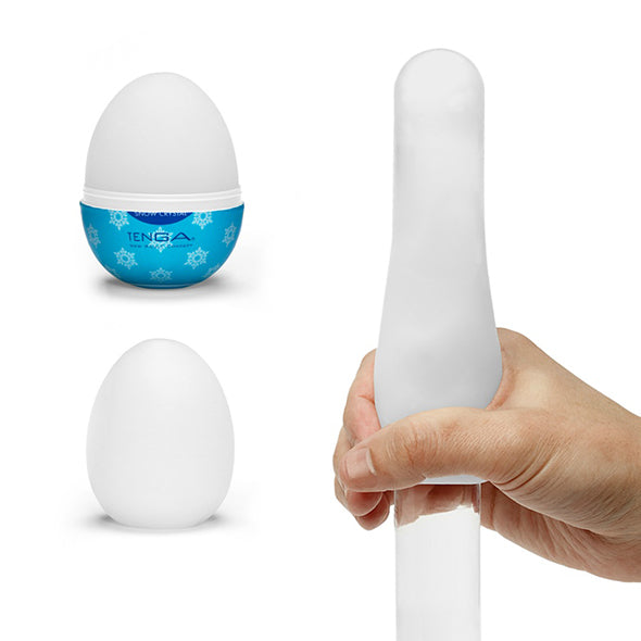 Tenga Egg Snow Crystal masturbator