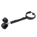 Naughty Toys Neoprene Gag with Hand Cuffs - image 3