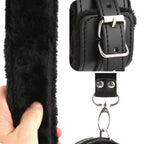Naughty Toys Fur Wrist Ankle Cuffs with Hog Tie - image 2