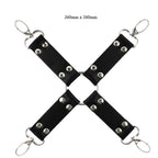Naughty Toys Fur Wrist Ankle Cuffs with Hog Tie - image 4