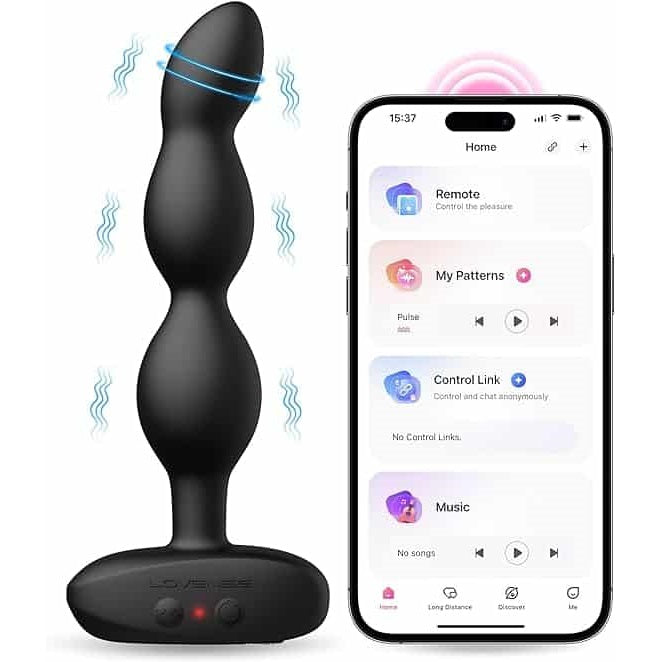 LOVENSE RIDGE App controlled Vibrating and Rotating Anal Beads Κύρια εικόνα προϊόντος