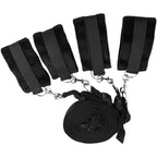 Naughty Toys Velvet Bed Bondage Restraints System