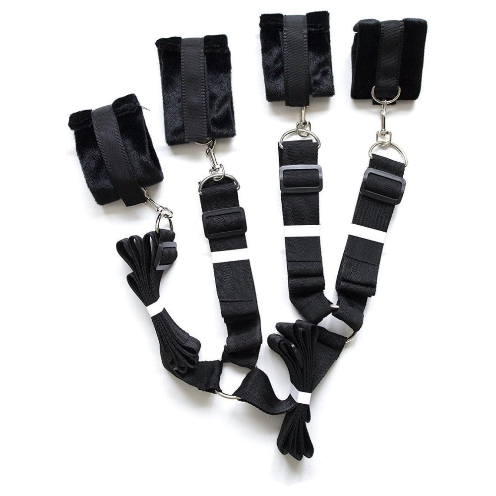 Naughty Toys Velvet Bed Bondage Restraints System - image 2