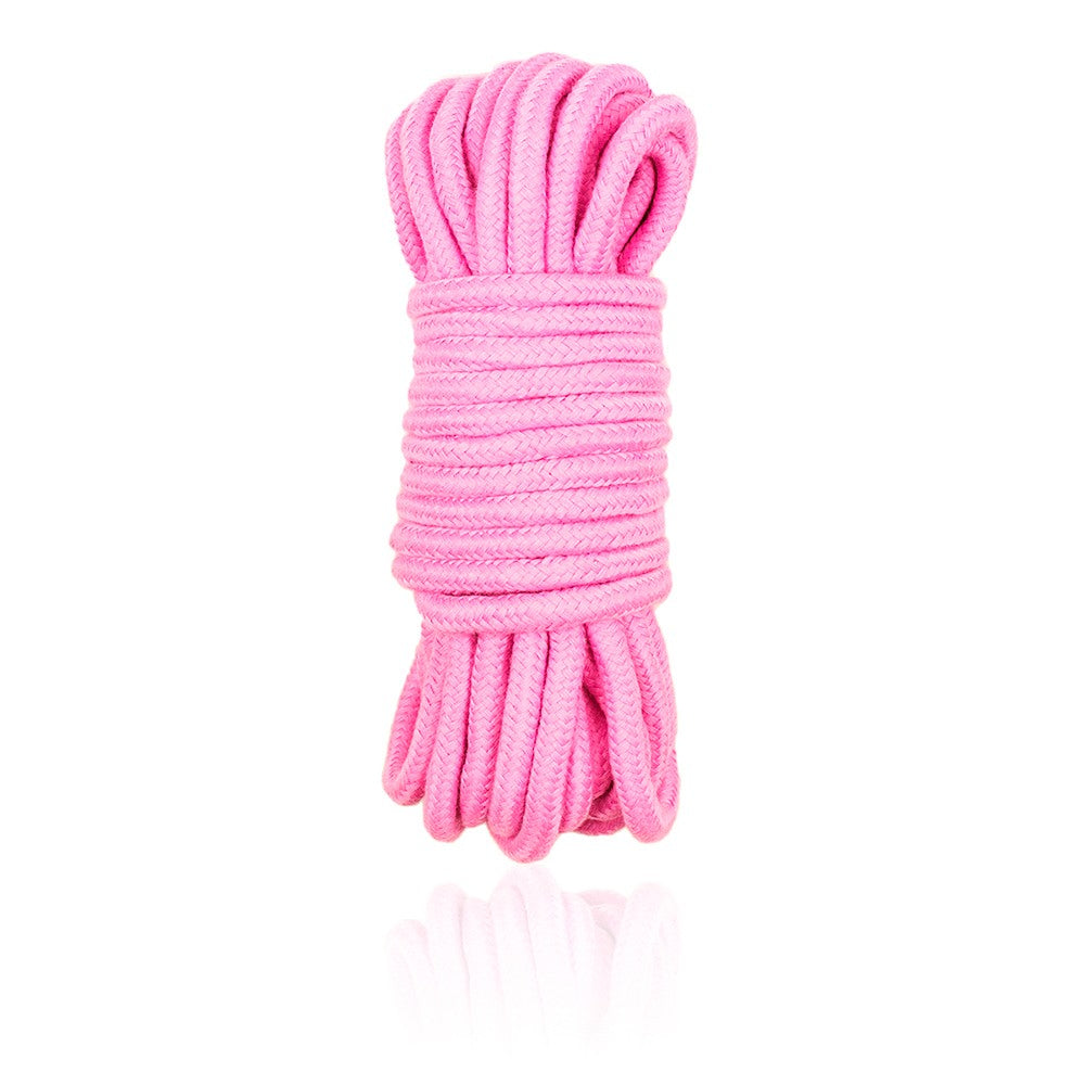 NAUGHTY TOYS Bondage pink cotton rope 5 meter Κύρια εικόνα προϊόντος