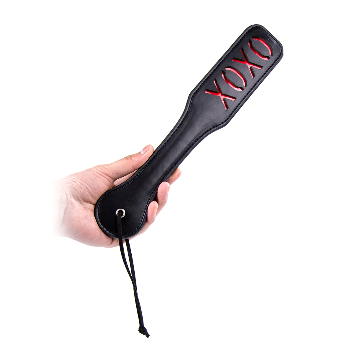 NAUGHTY TOYS leather spanking XOXO Paddle