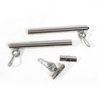 NAUGHTY TOYS Fetish restraint spreader metal bar with 3 hooks - image 3