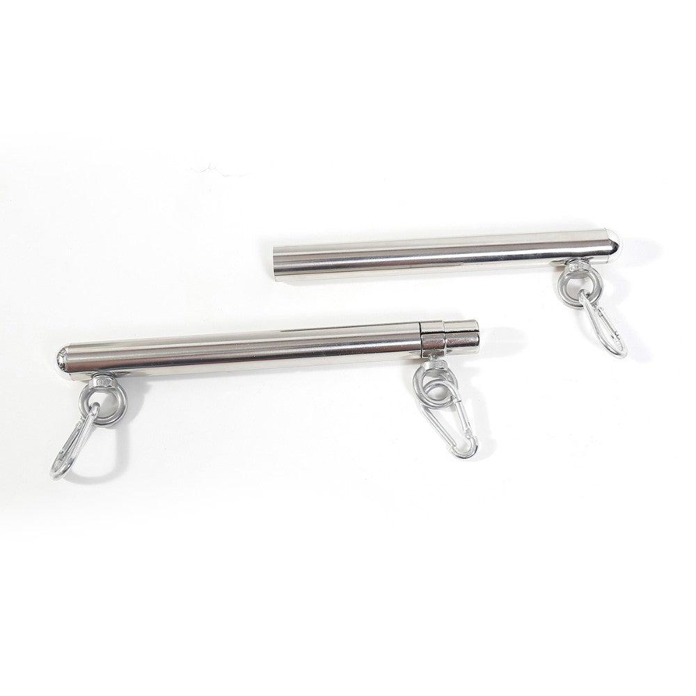 NAUGHTY TOYS Fetish restraint spreader metal bar with 3 hooks - image 4