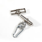 NAUGHTY TOYS Fetish restraint spreader metal bar with 3 hooks - image 6