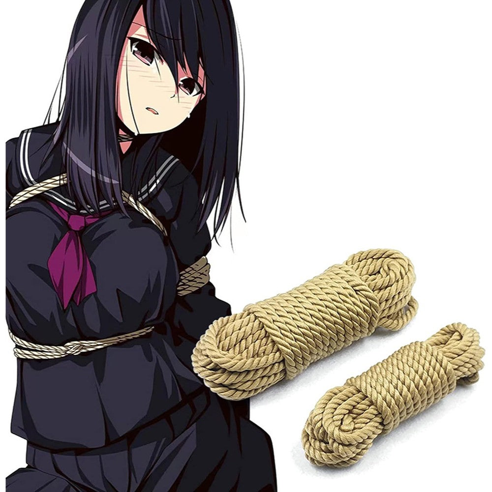 NAUGHTY TOYS 20 meter beige nylon bondage rope - image 4