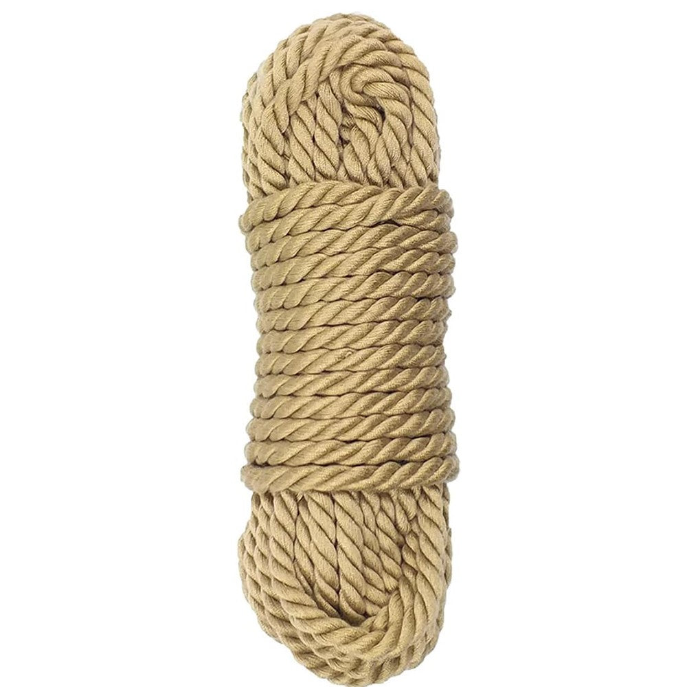 NAUGHTY TOYS 20 meter beige nylon bondage rope Δευτερεύουσα εικόνα προϊόντος