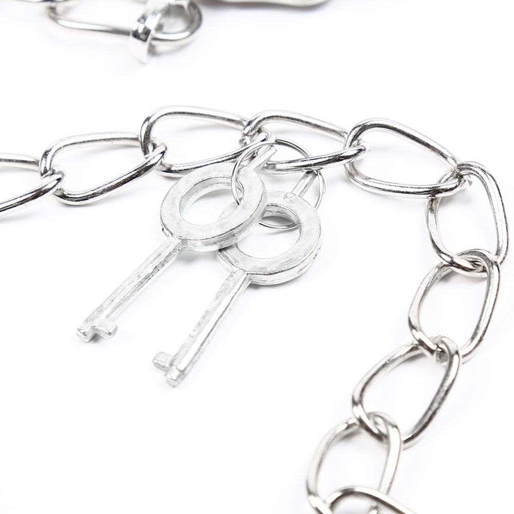 Naughty Toys Purple Furry Ankle fetish play handcuffs - image 3