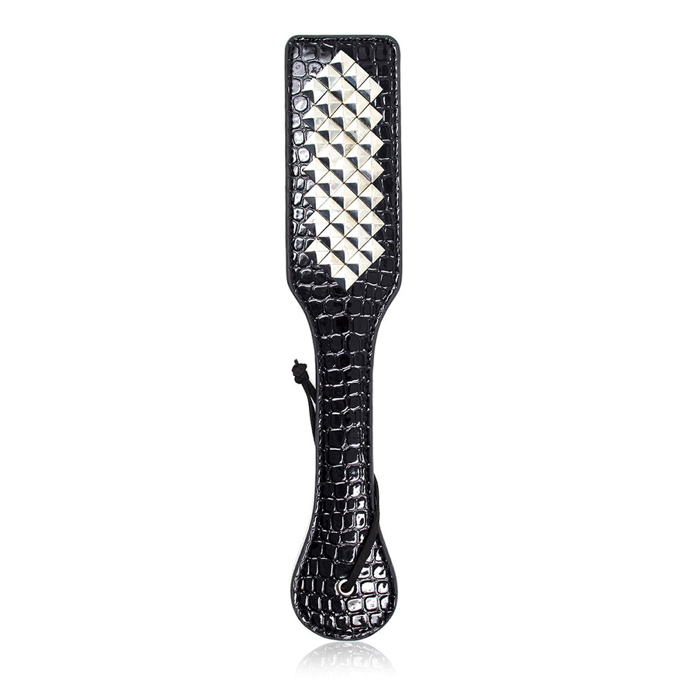 NAUGHTY TOYS crocodile texture rivets bondage paddle 32 cm Κύρια εικόνα προϊόντος