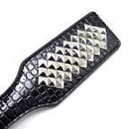 NAUGHTY TOYS crocodile texture rivets bondage paddle 32 cm - image 3