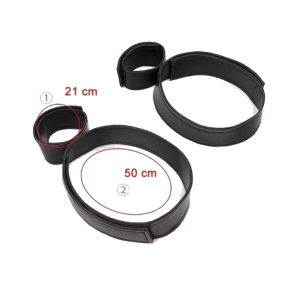 Naughty Toys Intimate Play Wrist and Thigh Restraints - image 6