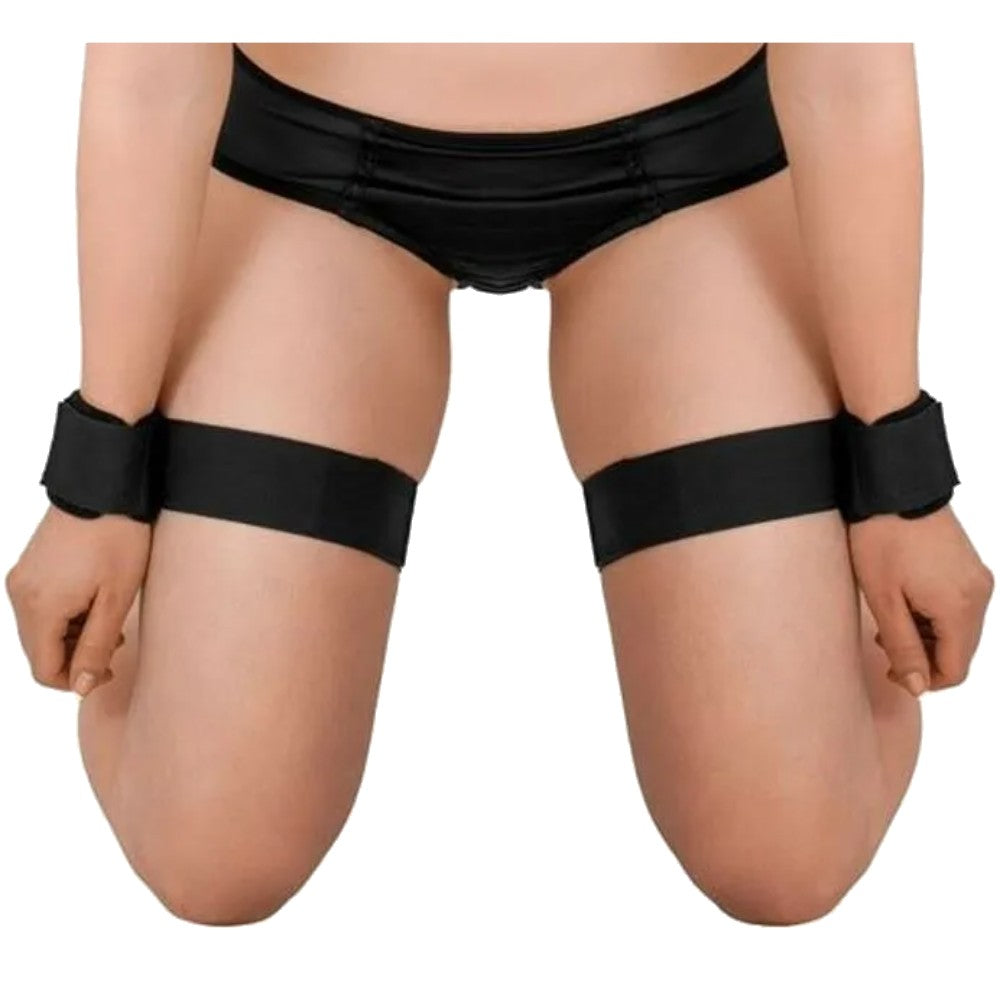 Naughty Toys Intimate Play Wrist and Thigh Restraints - image 3