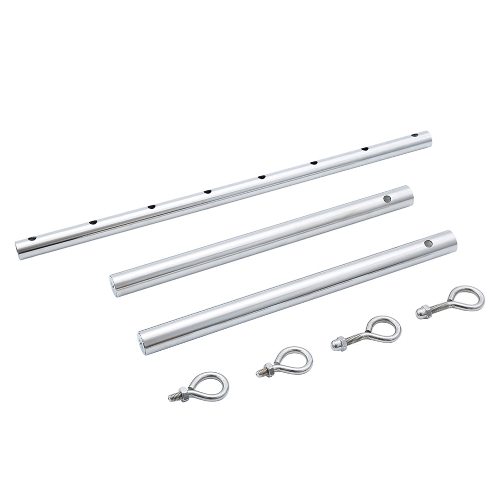 NAUGHTY TOYS detachable spreader metal bar with 4 hooks - image 2