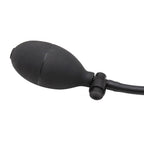 NAUGHTY TOYS inflatable Ass black plug dildo 15 cm - image 3