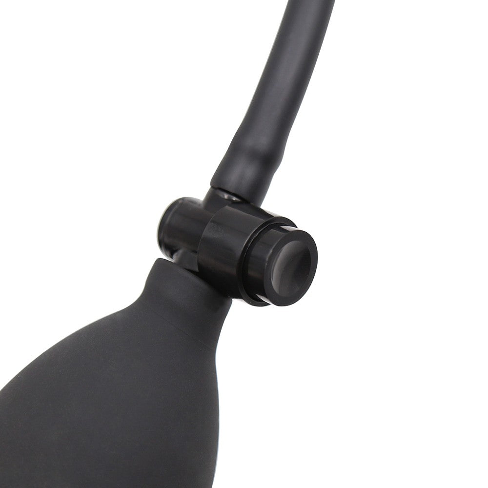 NAUGHTY TOYS inflatable Ass black plug dildo 15 cm - image 4