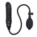 NAUGHTY TOYS inflatable Ass black plug dildo 15 cm - image 6