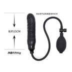 NAUGHTY TOYS inflatable Ass black plug dildo 15 cm - image 7