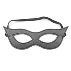 NAUGHTY TOYS Black fetish cat play eye mask