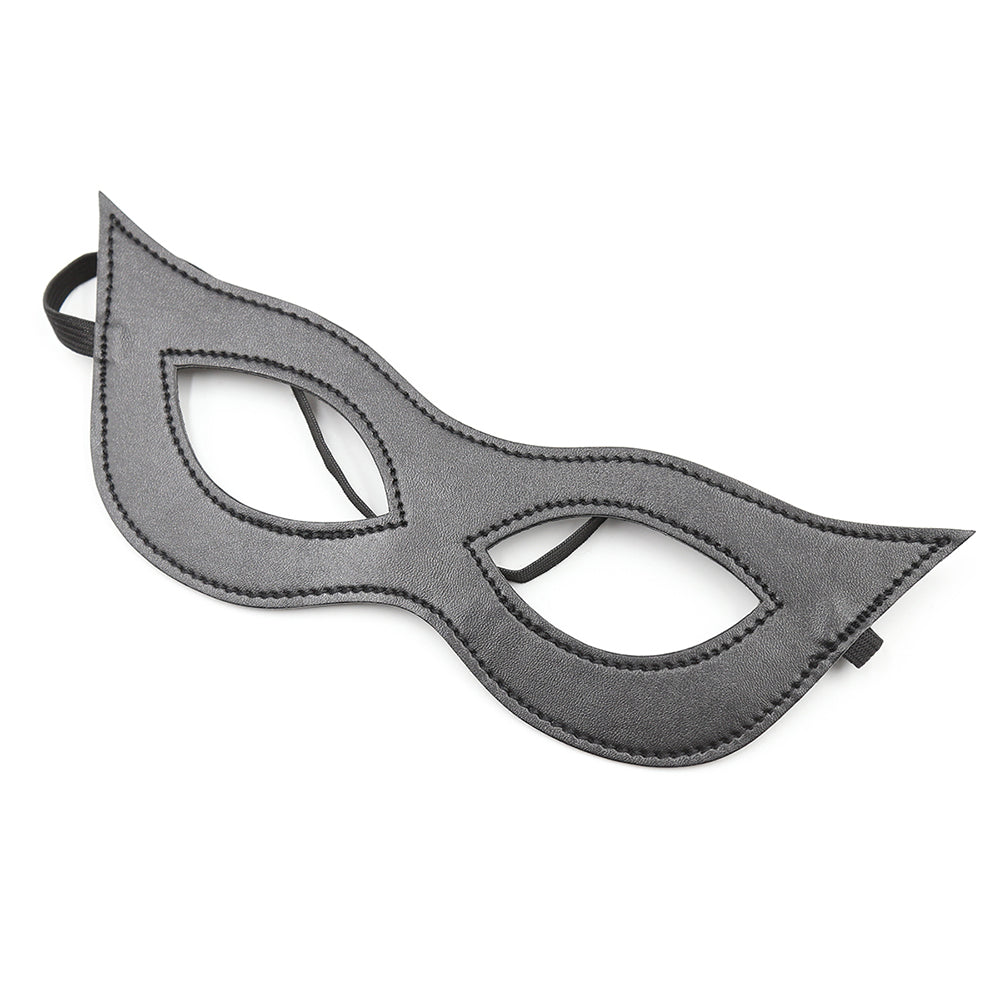 NAUGHTY TOYS Black fetish cat play eye mask - image 6