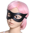 NAUGHTY TOYS Black fetish cat play eye mask - image 3