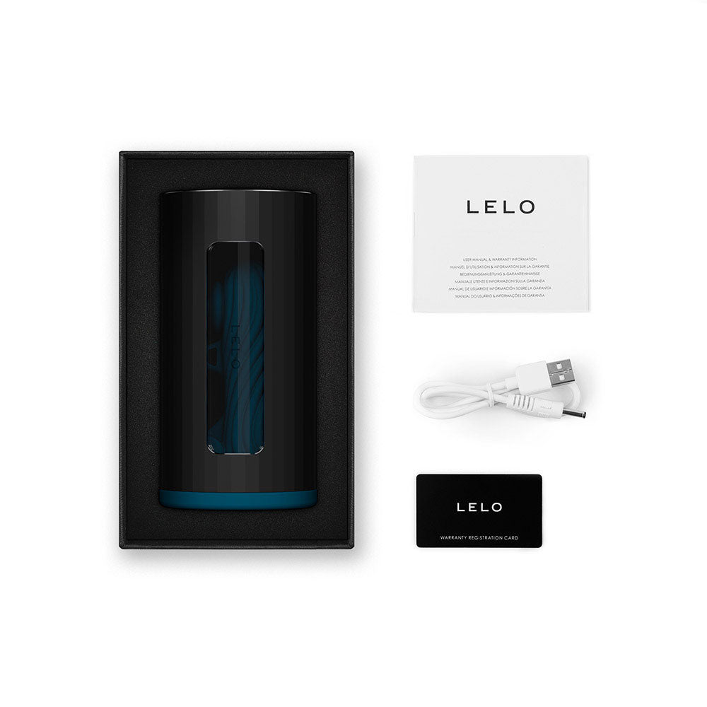 LELO F1s V3 Interactive Masturbator Blue - image 5