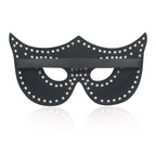 NAUGHTY TOYS Rivets PU faux leather Mask O/S - image 4