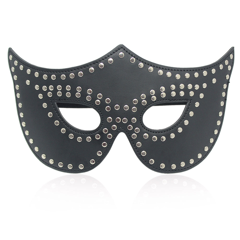 NAUGHTY TOYS Rivets PU faux leather Mask O/S
