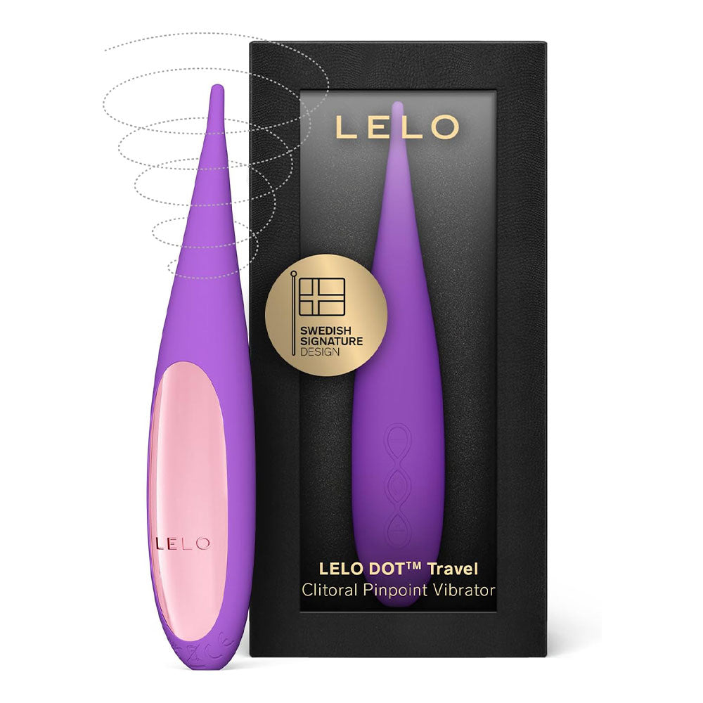 LELO DOT Travel Clitoral Vibrator Purple Main image