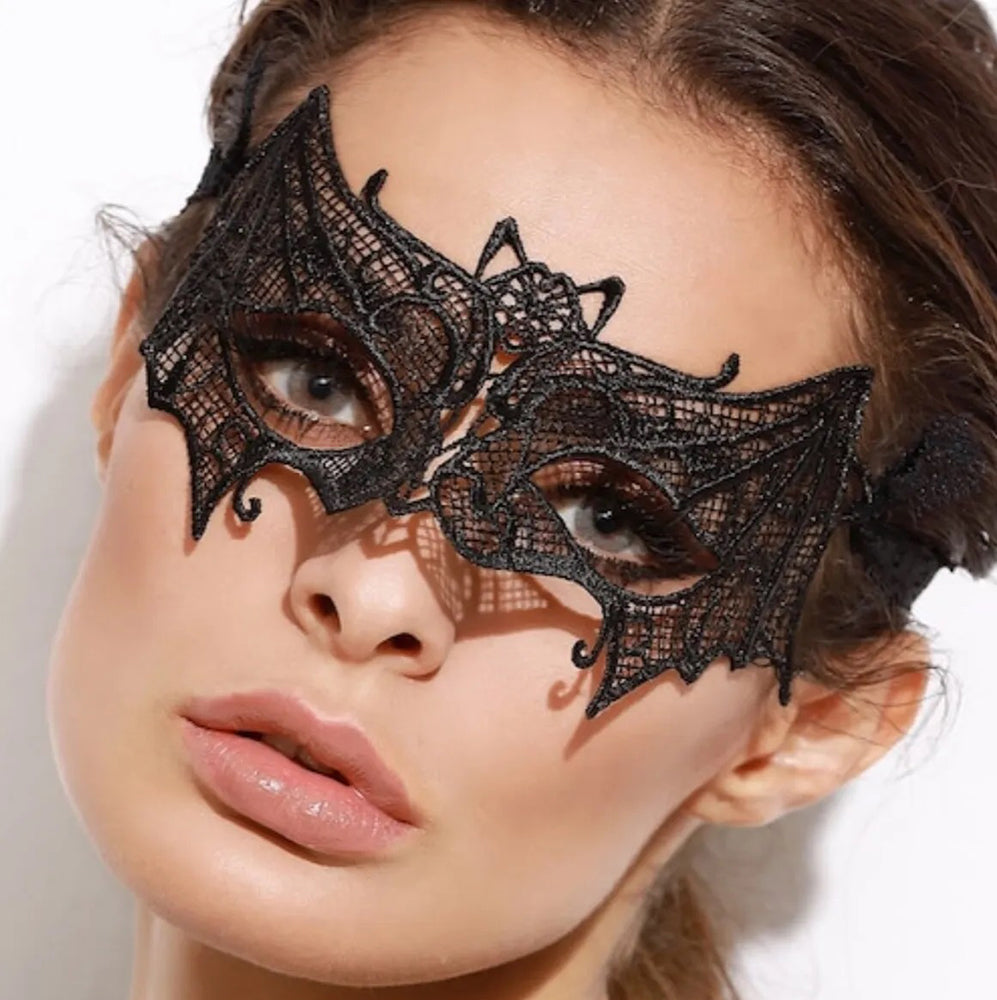 NAUGHTY TOYS sexy Bat lace eye cover mask Δευτερεύουσα εικόνα προϊόντος