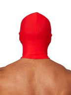 NAUGHTY TOYS Red spandex hood with no holes MEDIUM-LARGE - image 2