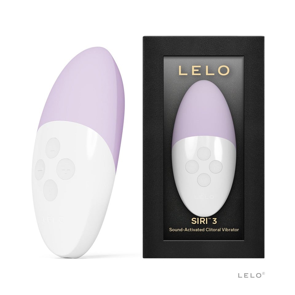 Lelo Siri 3 Sound Activated Clitoral Vibe Lavender