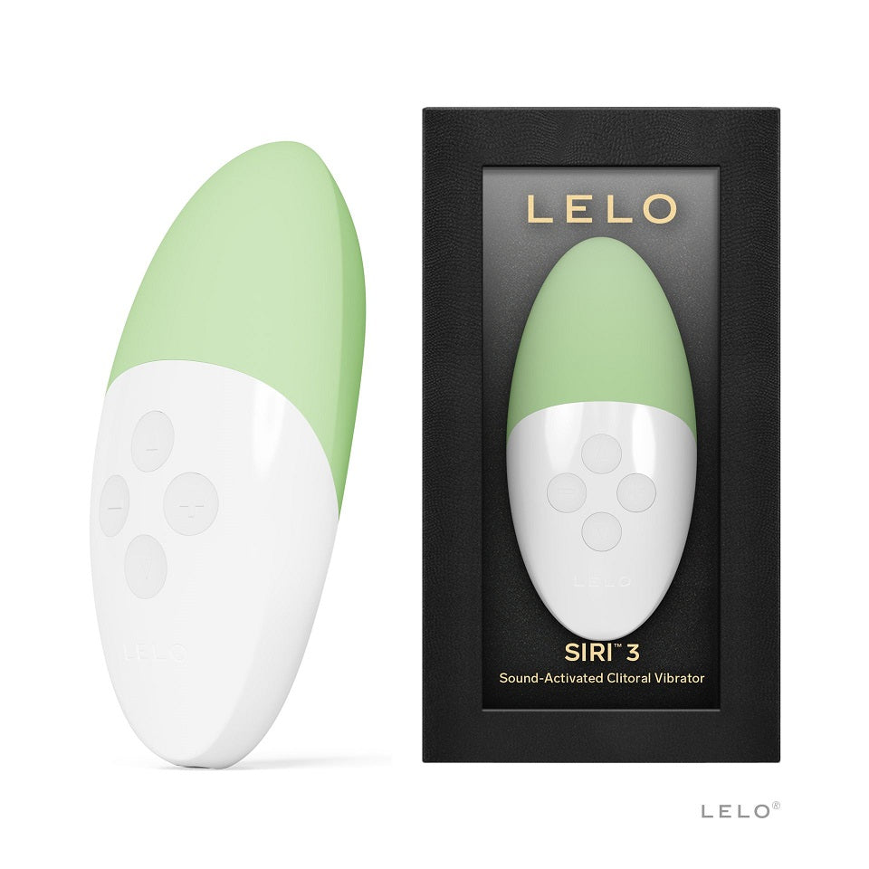 Lelo Siri 3 Sound Activated Clitoral Vibe Green