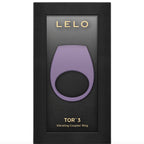 Lelo Tor 3 App Controlled Vibrating Couples Ring Purple