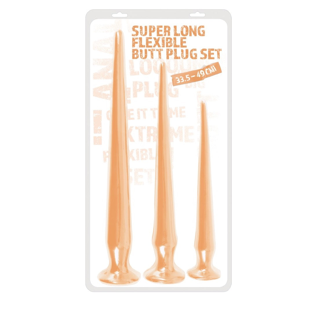 Super Long Flexible Butt Plug Set Δευτερεύουσα εικόνα προϊόντος