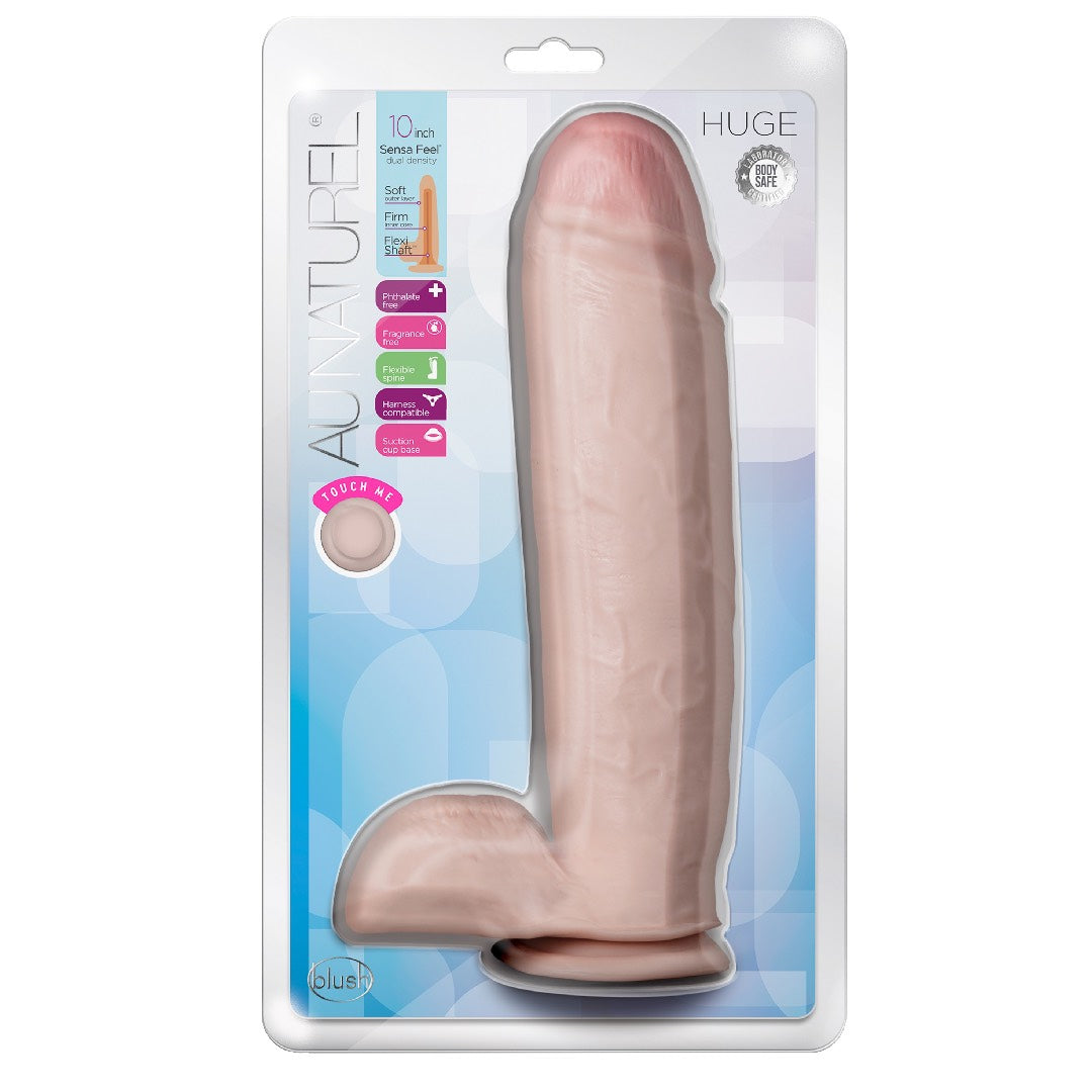 Au Naturel Huge Dildo 26.6 X 6.3 cm VANILLA Δευτερεύουσα εικόνα προϊόντος