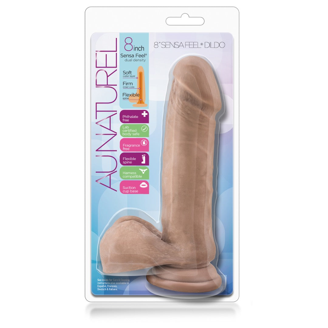 Au Naturel Sensa Feel Dildo Latin 20.3 X 4.5 cm - image 4