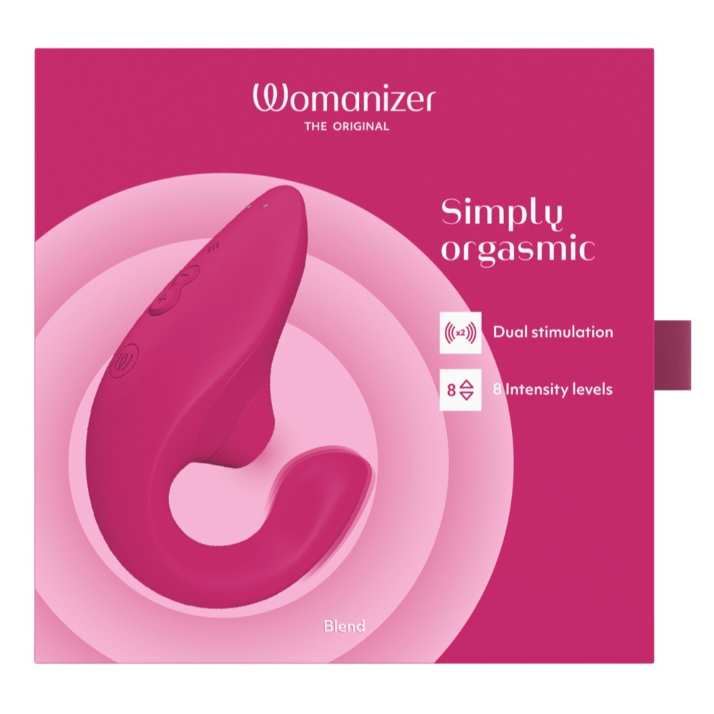 Womanizer BLEND clitoral and G-spot pleaser Dark Pink - image 8