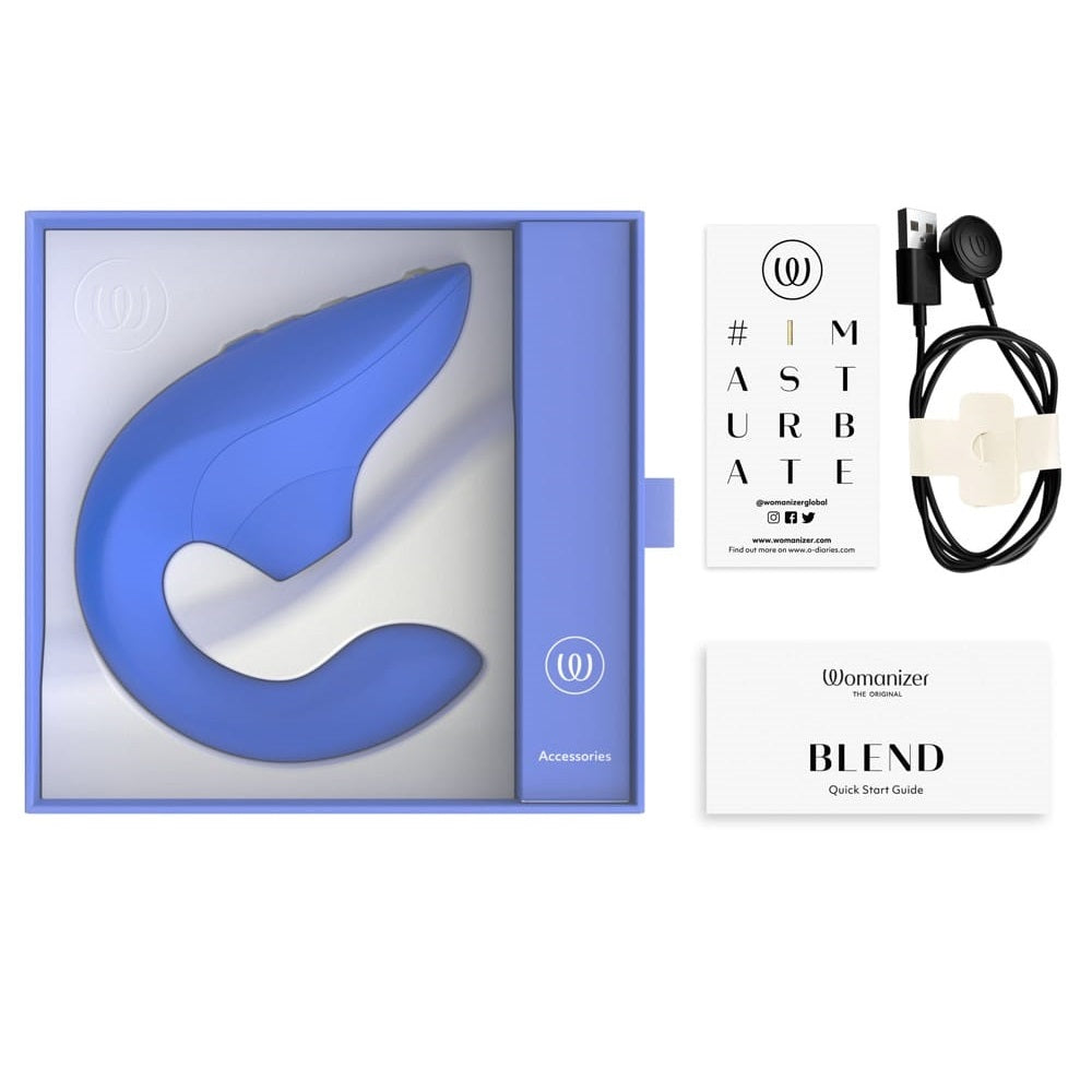 Womanizer BLEND clitoral and G-spot pleaser Sea Blue - image 4