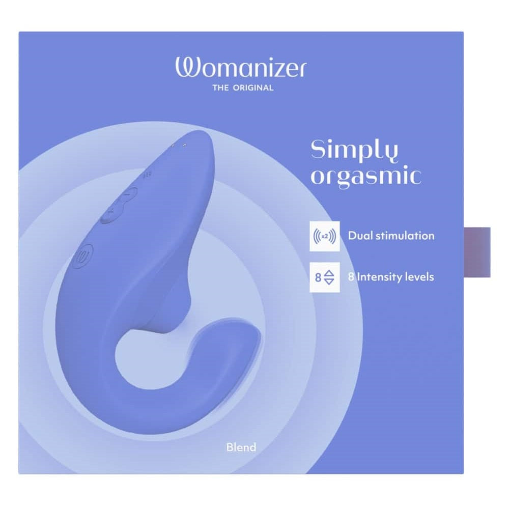 Womanizer BLEND clitoral and G-spot pleaser Sea Blue Δευτερεύουσα εικόνα προϊόντος
