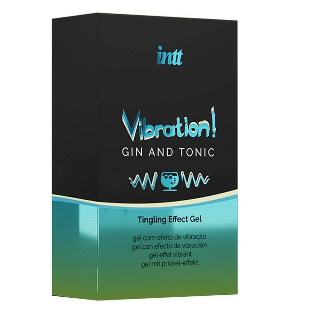 INTT Tingling Effect Gel Vibration GIN AND TONIC 15 ml