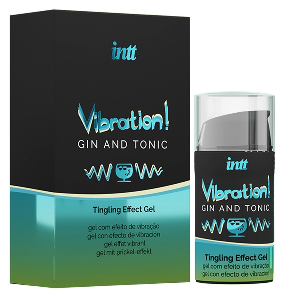INTT Tingling Effect Gel Vibration GIN AND TONIC 15 ml Main image