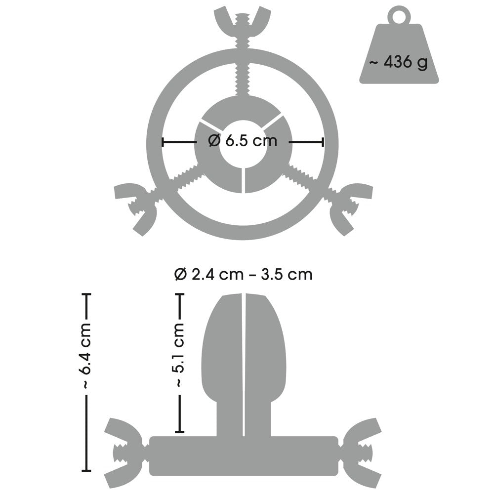 Fetish Collection stimulation and stretching Anal Spreader - image 5