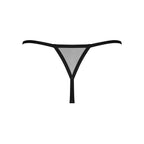Plus Size Obsessive Novenes crotchless Thong - image 3