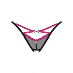 Plus Size Obsessive Novenes crotchless Thong